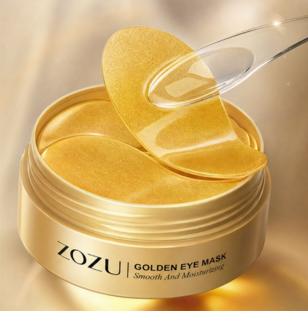 120 piece ZOZU Avocado & Gold Eye Masks