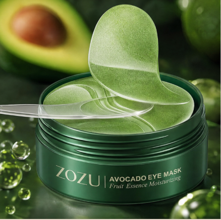 120 piece ZOZU Avocado & Gold Eye Masks