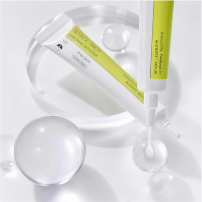 Retinol serum texture detail