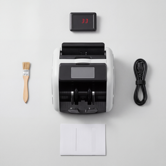 Automatic Money Counting Machine With Counterfeit Detection